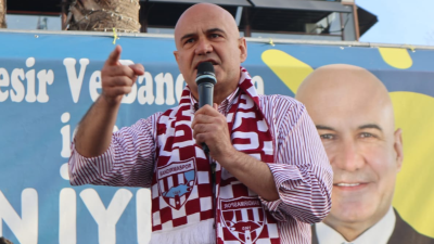 İYİ Parti’nin Balıkesir Büyükşehir Adayı Turhan Çömez, Bandırma Adayı Orhan