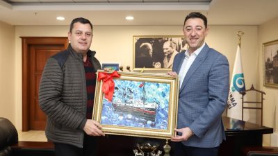 Kırklareli Milletvekili Vecdi Gündoğdu, Bandırma Belediye Başkanı Av. Tolga Tosun’u