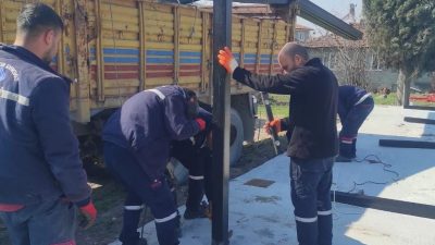 Sındırgı Belediye Başkanı, Gölcük Mahallesi’nde çalışmaların tamamlandığını ve yakın zamanda