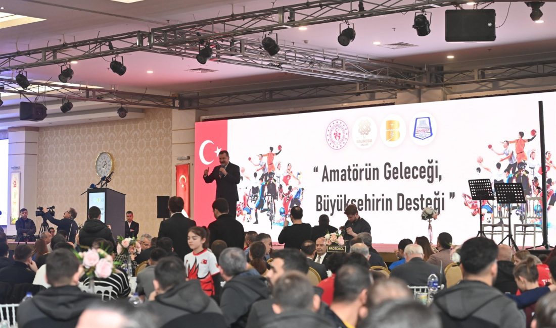Balıkesir Büyükşehir Belediye Başkanı Yücel Yılmaz, “Amatörün geleceği, Büyükşehir’in desteği”