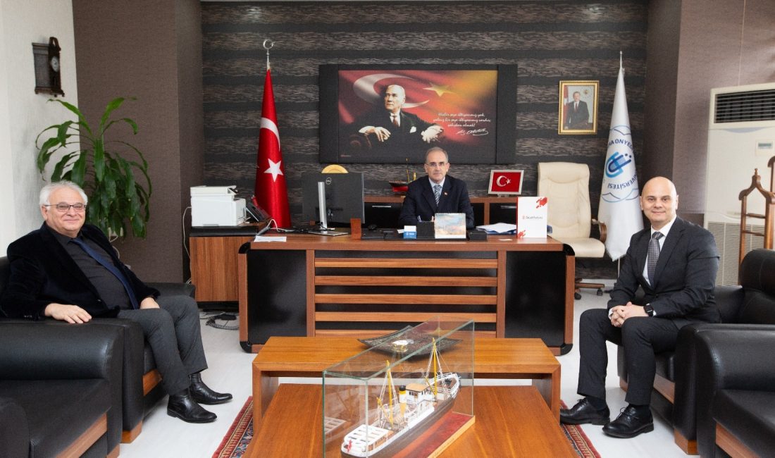 Ziraat Bankası Bandırma Şube Müdürü’nden Rektör Boz’a ziyaret 1 Aralık 2023 tarihinde BANÜ Rektörlük görevine atanan Prof. Dr.
