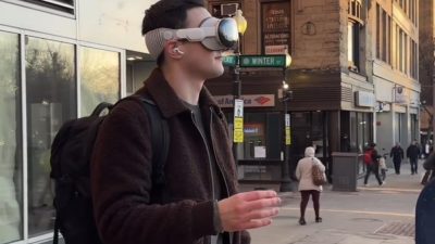 Apple’ın yeni sanal gerçeklik gözlüğü Apple Vision Pro’yu kullananların ilginç