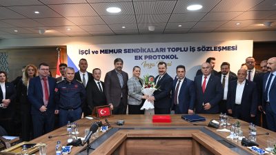 Balıkesir Büyükşehir Belediye Başkanı Yücel Yılmaz; HAK-İŞ Sendikası Genel Başkanı