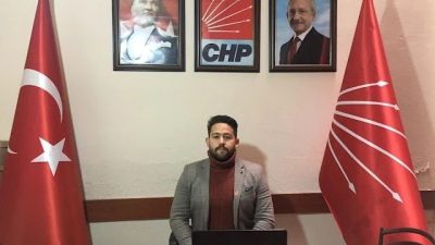 CHP Erdek İlçe Örgütü Gençlik Kolları Başkanı Mert Örs, Burhan