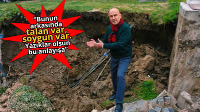 Kapalı Pazaryerinde bulunan kaldırımın çökmesinin ardından İYİ Parti’nin Balıkesir Büyükşehir