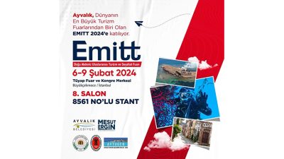 Ayvalık Belediyesi, 27. EMITT’2024 Fuarı’nda Ayvalık tarihini ve doğal güzelliklerini