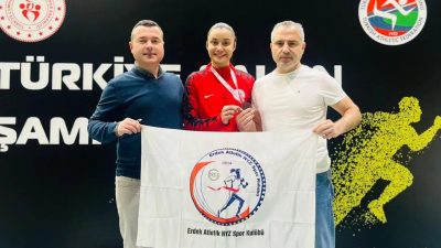Erdek Atletik NYZ Spor Kulübü sporcuları katıldıkları Çoklu Branşlar Salon
