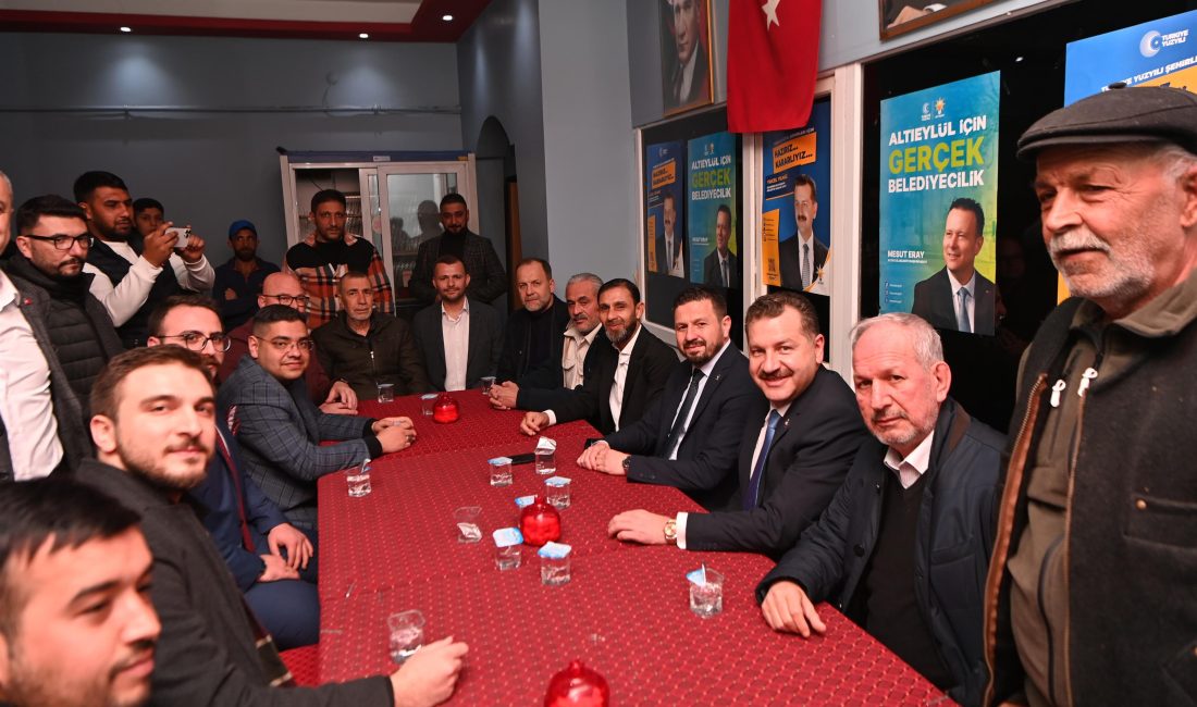 Balıkesir Büyükşehir Belediye Başkanı Yücel Yılmaz, AK Parti Altıeylül Belediye