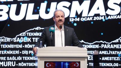 Sağlık-Sen Genel Başkanı Mahmut Faruk Doğan, “Muhakkak hekimin, hemşirenin, ebenin,