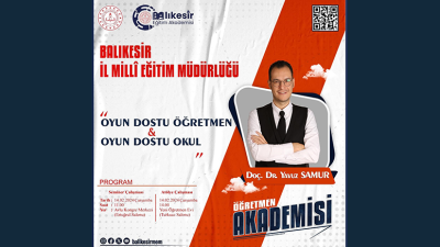 Balıkesir’de “Oyun Dostu Öğretmen ve Oyun Dostu Okul” seminer çalışması