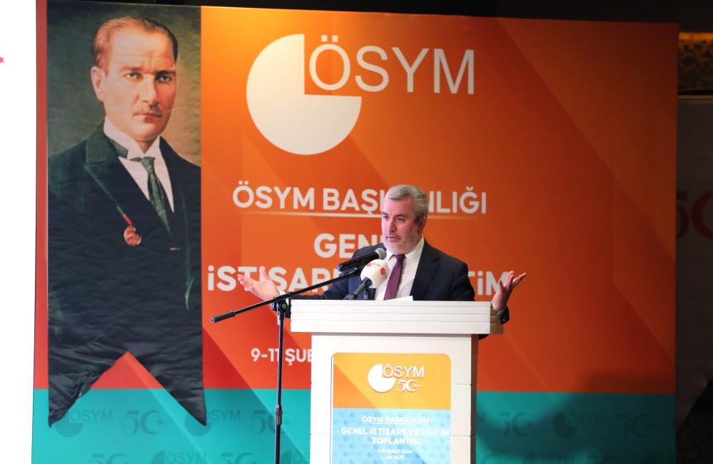 Ölçme, Seçme ve Yerleştirme Merkezi (ÖSYM) Başkanı Prof. Dr. Bayram