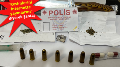 Bandırma’da eski eşi M.A.’ya şantaj yapan İ. A. isimli şahıs,