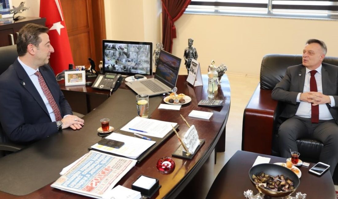 İYİ Parti Bandırma Belediye Başkan Adayı ve beraberindeki heyet, Başkan