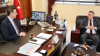 İYİ Parti Bandırma Belediye Başkan Adayı ve beraberindeki heyet, Başkan