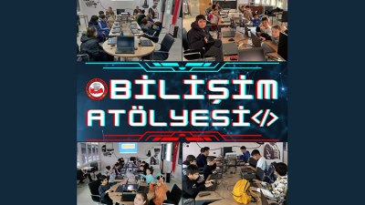 Susurluk Belediyesi’nin gençler ve çocuklar için hizmete açtığı Bilişim atölyesi
