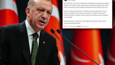 Cumhurbaşkanı Recep Tayyip Erdoğan, AK Parti Küçükçekmece Belediye Başkan Adayı