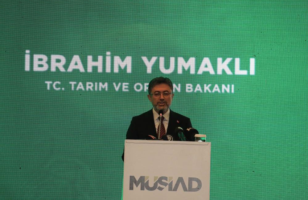 “Türkiye, 1313 metreküp ile su stresi altında olan ülkelerden bir tanesi” Tarım ve Orman Bakanı İbrahim Yumaklı, dünyanın son dönemdeki gidişatına