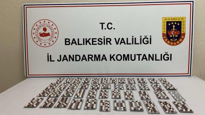 Balıkesir İl Jandarma Komutanlığı tarafından yürütülen operasyon çerçevesinde Gönen ilçesinde