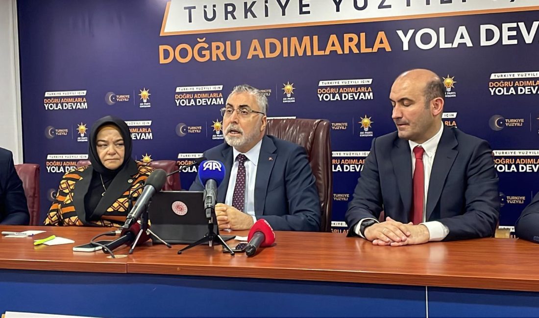 Çalışma ve Sosyal Güvenlik Bakanı Vedat Işıkhan, “2023 yılında Türkiye