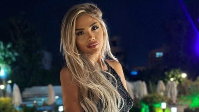 Adana’da lüks otomobilde tabancayla poz veren sosyal medya fenomeni kadın
