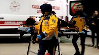 Bursa’nın İnegöl ilçesi Oylat Köprülü Kavşağı’nda meydana gelen kazada takla