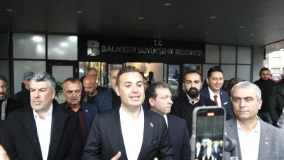 CHP Balıkesir Büyükşehir Belediye Başkan Adayı Ahmet Akın, Balıkesir Büyükşehir