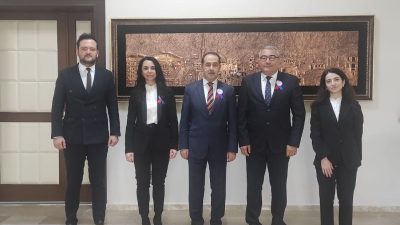 Bandırma Kaymakam’ı Engin Aksakal, Vergi Haftası kapsamında Bandırma İlçe Vergi