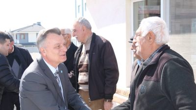Seçim çalışmaları kapsamında Alevi Kültür Derneği’ni ziyaret eden, İYİ Parti