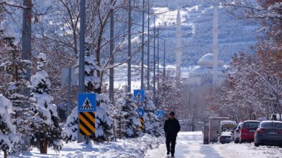 Erzurum’da yaklaşık bir haftadır etkili olan kar yağışı sonrası şehir