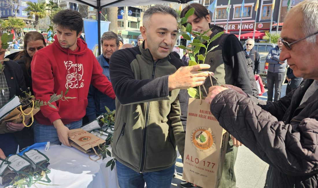 Bandırma Orman İşletme Müdürlüğü’nün 21-26 Mart Orman Haftası nedeniyle düzenlediği