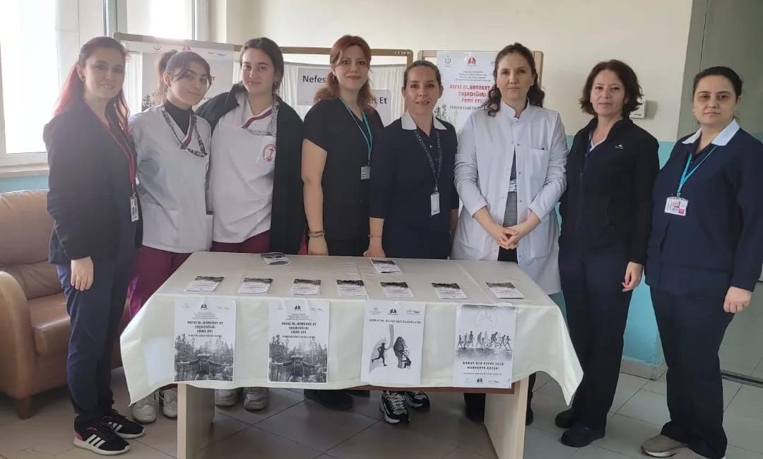 Bandırma Eğitim ve Araştırma Hastanesi personeli tarafından 10-16 Mart Pulmoner