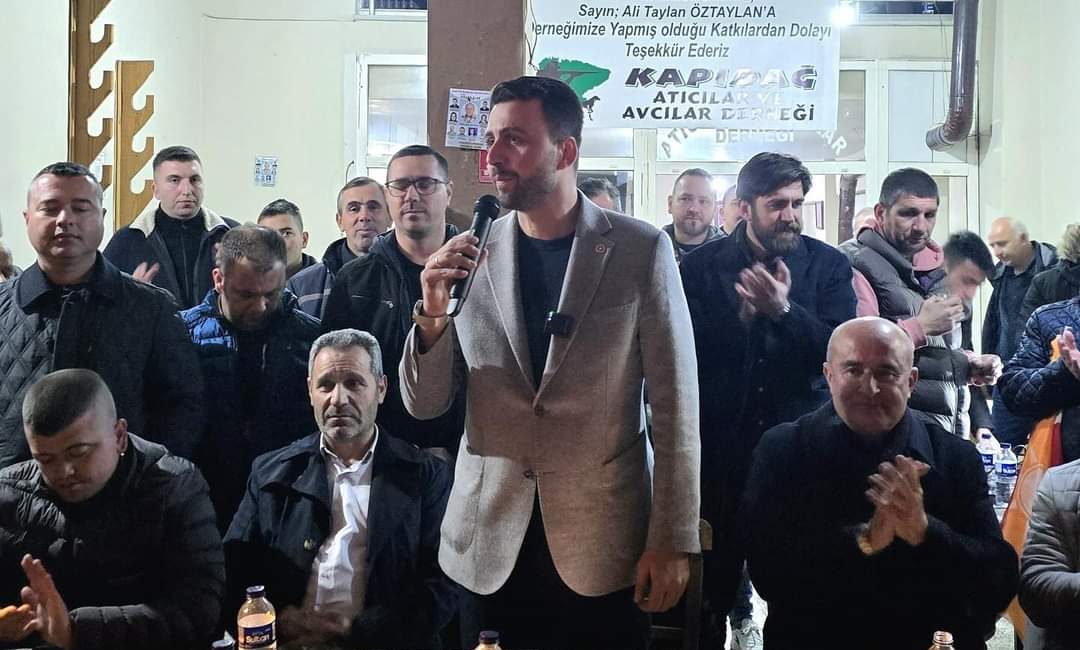 AK Parti’nin Erdek’te seçim çalışmaları devam ediyor. Balıkesir Milletvekili Ali