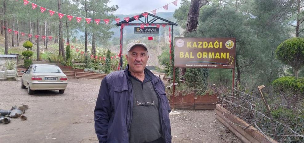 Edremit’te Kazdağlarında başlatılan Bal Ormanı Projesi arıcıları sevindirdi. Bal Ormanına