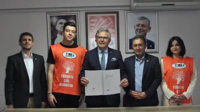 CHP Adayı Dursun Mirza, Orman Haftası’nda TEMA Vakfı’nın Ekosiyaset Belgesi’ni