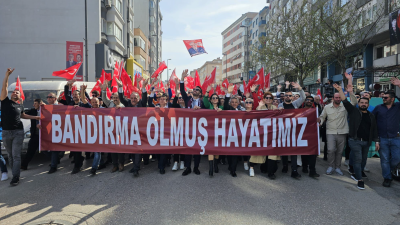31 Mart Yerel Seçimleri’nden önce yürüyüş düzenleyen Öztaylan, Bandırmalılara seçim