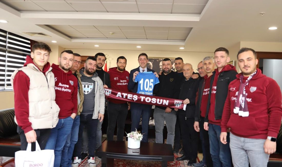 Bandırma Taraftarlar Derneği tarafından Belediye Başkanı Av. Tolga Tosun’a ziyaret