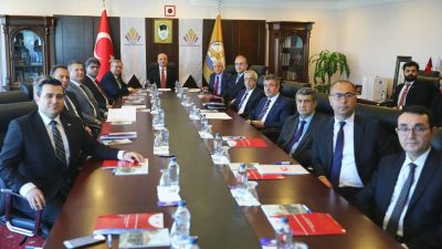 Trakya Üniversiteler Birliği’nin “22’nci Üst Kurul Toplantısı”na Bandırma Onyedi Eylül