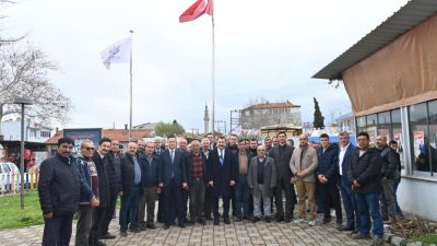 Balıkesir Büyükşehir Belediye Başkanı Yücel Yılmaz, Balıkesir’e 4 yeni sulama