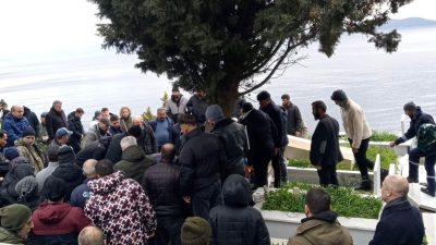 Karacabey’de İmralı Adası açıklarında batan Batuhan A. isimli kuru yük