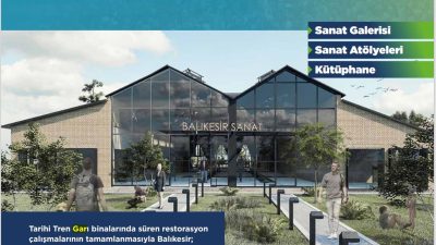Balıkesir Büyükşehir Belediye Başkanı Yücel Yılmaz, gar önü Cumhuriyet Meydanı