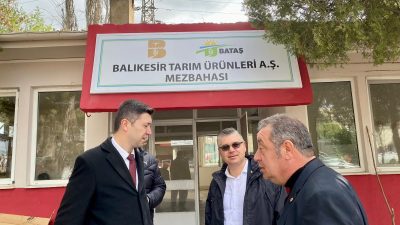 Balıkesir’e kazandırılan ve tadilat çalışmaları devam eden “Tarım Ürünleri A.Ş