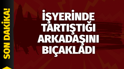 İş konusu yüzünden tartıştığı arkadaşını bıçaklayarak kaçan Y. K. isimli