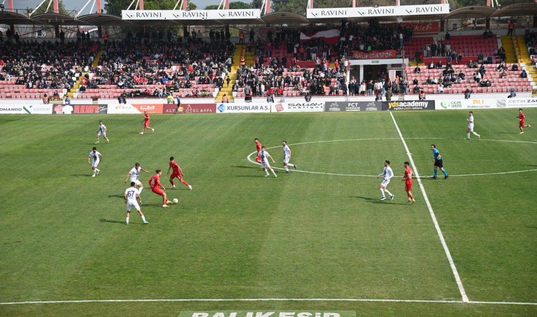 TFF 3. Lig 4. Grup 22. haftasında Balıkesirspor evinde karşılaştığı