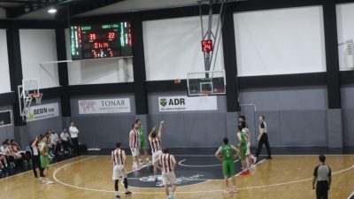 TB2L’de play-off eleme maçlarında Karşıyaka Belediyesi ile karşılaşan Bordo Basketbol,