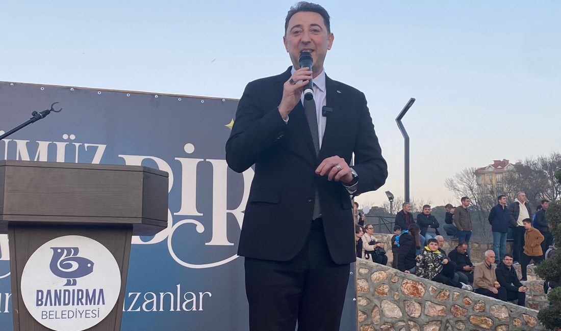 Tosun,Bandırmalılarla son iftarını yaptı Bandırma Belediye Başkanı Av. Tolga Tosun, Malta Parkı ve Yaşam