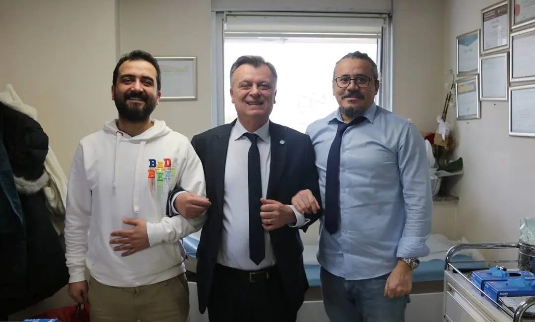 14 Mart Tıp Bayramı’nda Royal Hastanesi’ni ziyaret eden İYİ Parti