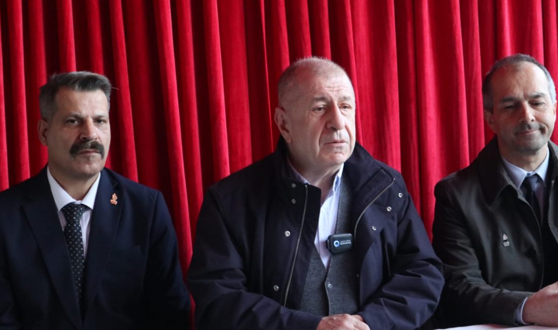 Bandırma’yı ziyaret eden Zafer Partisi Genel Başkanı Ümit Özdağ, basın