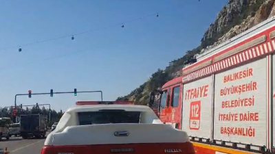 Balıkesir Büyükşehir Belediyesi’ne bağlı 14 personel ve 4 araç Antalya’da