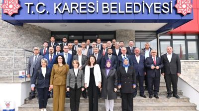 Mahalli İdareler Seçimlerinin ardından oluşan Karesi Belediye Meclisi Belediye Başkanı