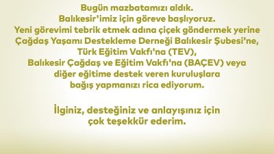 Mazbatasını alarak görevine resmi olarak başlayan Balıkesir Büyükşehir Belediye Başkanı